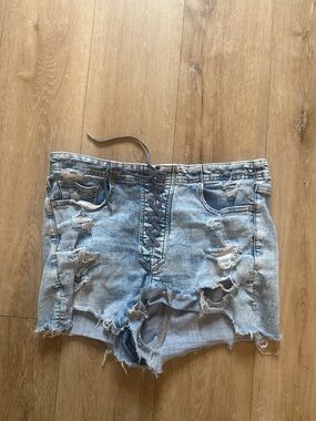 American eagle super hi rise shortie
